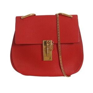 ♥️Chloe Drew Blue Leather Shoulder Bag♥️